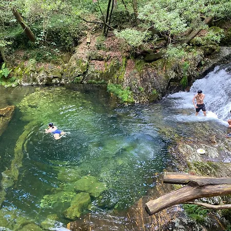 Luxusní stan Wild Glamping Portugal Com Jacuzzi Privado Relax By Serra De Arga Waterfalls,