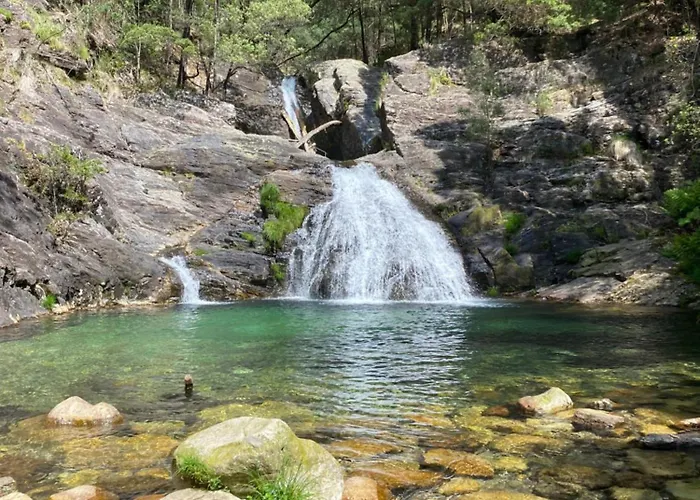 Luxusní stan Wild Glamping Portugal Com Jacuzzi Privado Relax By Serra De Arga Waterfalls,
