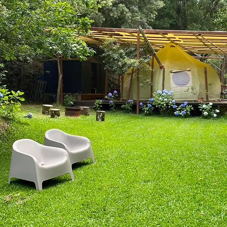 Luksusowy namiot Wild Glamping Portugal - Relax By Serra De Arga Waterfalls In With Hot Tub Viana do Castelo
