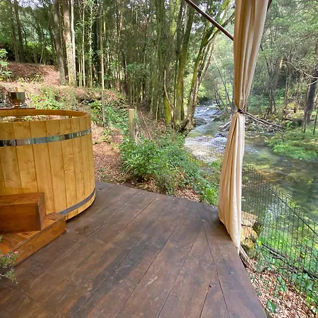 Wild Glamping Portugal - Relax By Serra De Arga Waterfalls In With Hot Tub Luksusowy namiot *