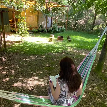 אוהל מפואר Wild Glamping Portugal Com Jacuzzi Privado Serra De Arga, ויאנה דו קסטלו