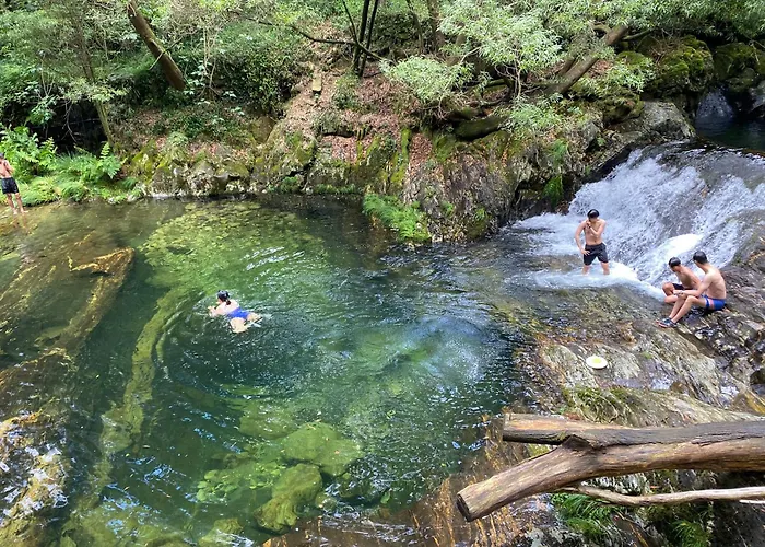 Lüks kamp alanı Wild Glamping Portugal Com Jacuzzi Privado Relax By Serra De Arga Waterfalls,
