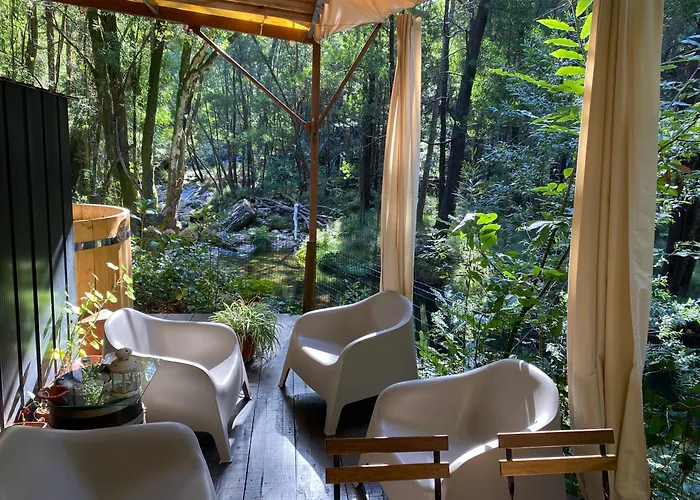 Wild Glamping Portugal - Relax By Serra De Arga Waterfalls In With Hot Tub 비아나도카스텔로